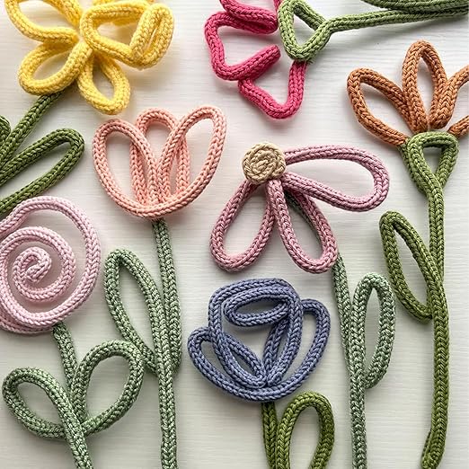 BoFUN Adult Teens Craft Kit for Women DIY Letter Flower- Wire Art Craft Set with 18 Templates, Wire, Knit Rope | Wedding Party Favors, Women Birthday, Mother’s Day Gifts, Handmade Home Decor (Love)