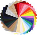 AUGSHY 33 Pcs Iron On Patches, 31 Colors Great for Jeans Crafts