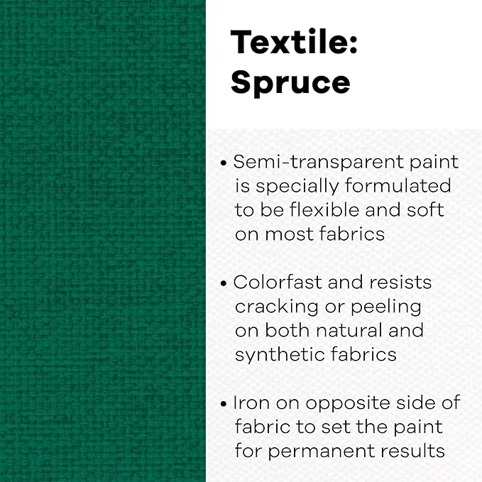 Textile Color Paint Spruce