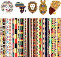 HTVRONT Kwanzaa HTV Vinyl Sheets - 11 Pack of 12x10 Inch Heat Transfer Vinyl for T Shirts, Easy Iron On Vinyl Bundle for Kwanzaa Decorations & Crafts