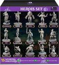 Wildspire Hero, Player-Character, NPC DND Miniatures, 28mm32mm Unpainted D&D Minis Dungeons & Dragons Figures D D Bulk Pathfinder Fantasy Tabletop Fantasy Minis Set