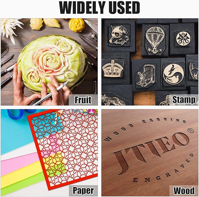 JTIEO 150 PCS Exacto Knife Blades 11, Sharp Hobby Knife Blades, High Carbon Steel Craft Knife Blades, 11 Hobby Knife Replacement Blades, Exacto Blades for Art, Scrapbooking, Stencil, Paper Cutting
