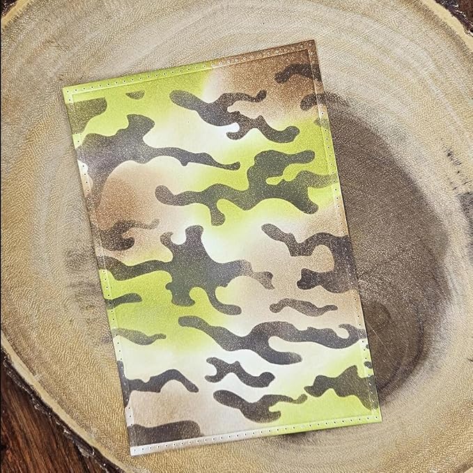 Camo Paint Stencils 12inch Camouflage Stencils Reusable Camo Stencil for Spray Paint Wood Canvas Paper Fabric Floor Wall Tile