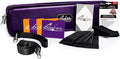 Quiver Time Purple Quiver Card Carrying Case - TCG Cards Deck Box Holder for Trading Cards, MTG Bag Playing Card Case (+Wrist & Shoulder Strap, Dividers, Separators, Corner Pads + 100 Apollo Sleeves)