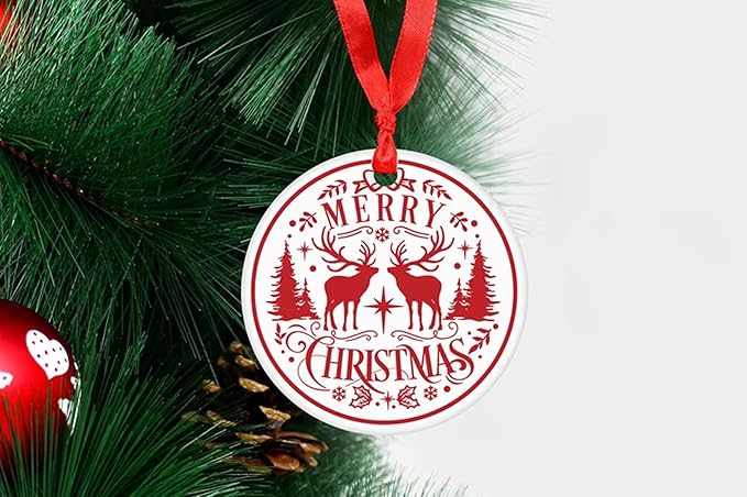 JAJADO Christmas Silk Screen Stencils Reusable Adhesive Stencils Winter Christmas Silk Sceen Transfers Santa Sacks DIY Xmas Gift for Office, School, Bakery, Coffee Bar, Christmas Home Decor Ornaments