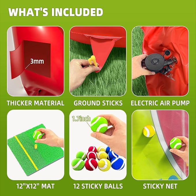 Inflatable Golf Game Set, Outdoor & Beach Golf, Party Darts and Indoor Darts for Backyard, Camping & Outdoor Parties – Ultimate Sports & Recreation Gear for Family