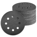 100 Pcs 5 inch Wet Dry Sanding Discs Grit 800 Hook and Loop 8 Hole Silicon Carbide Orbital Sander Sandpaper