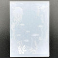 NZJ 3D Texured Sea Fish Jellyfish Plastic Embossing Folders for Card Making Scrapbooking and Other Paper Crafts