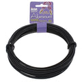 The Beadsmith Anodized Aluminum Wire – 12 Gauge – 39 feet – Black Color – Bendable Craft Wire Used to Jewelry Making, Wire Wrapping, Sculpting, Floral, Modeling and Other DIY Arts & Crafts