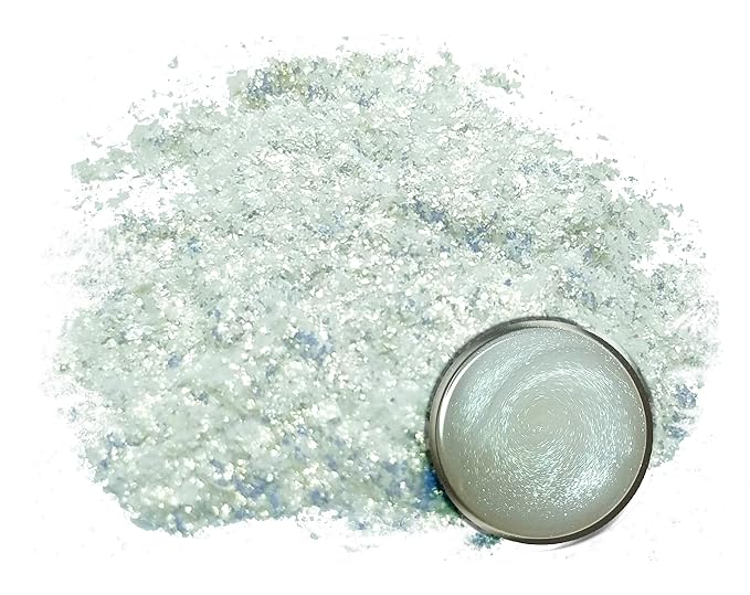 Eye Candy Premium Mica Powder Pigment “Galactic Ghost Green” (25g) Multipurpose DIY Arts and Crafts Additive | Woodworking, Bath Bombs, Resin, Epoxy, Soap, Nail Polish, (Galactic Ghost Green, 25G)