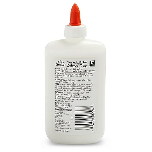 Elmer's Liquid School Glue Washable 7.6 oz Each 6 Count - Great for Making Slime, #1 Teacher Brand