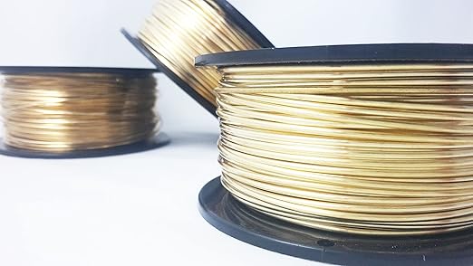 20 Gauge, Jeweler's Brass Wire, Red Brass, Round, Dead Soft, CDA #260-1LB (340FT) by CRAFT WIRE