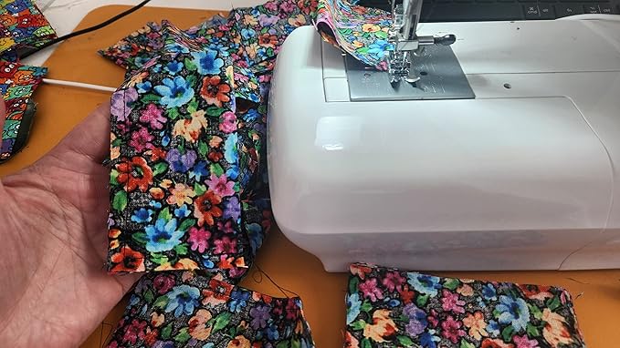 Emery Pin Cushion for Sewing - Filled with Abrasive Emery Sand - Handmade in USA (2"x3", Butterflies)