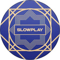 SLOWPLAY Nash Ceramic Poker Chips in Bulk, Casino Grade Ceramic 10-Gram Poker Chip for Texas Hold'em, 39mm Professional Chips Pack of 50 (Blue)