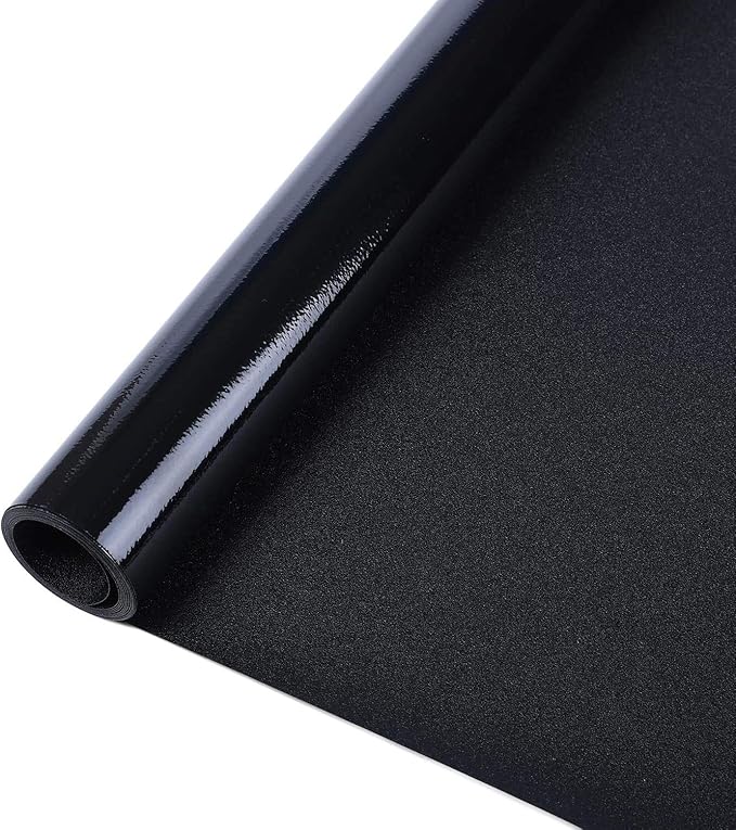 rabbitgoo Blackout Window Film, Sun Heat Blocking Privacy Cover for Glass, Removable Opaque Room Darkening Dark Black Out Window Covers Tint Shades for Home Day Sleep Light Blocker 35.4 x 118.1 Inches