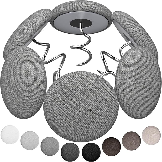 Linen Fabric-Covered Twist Pins - 8 Colors Upholstery Pins & Bed Skirt Pins -Used to Secure Sofa Cushion, Armrest Covers, Furniture & Bed Skir (12, Middle Gray)