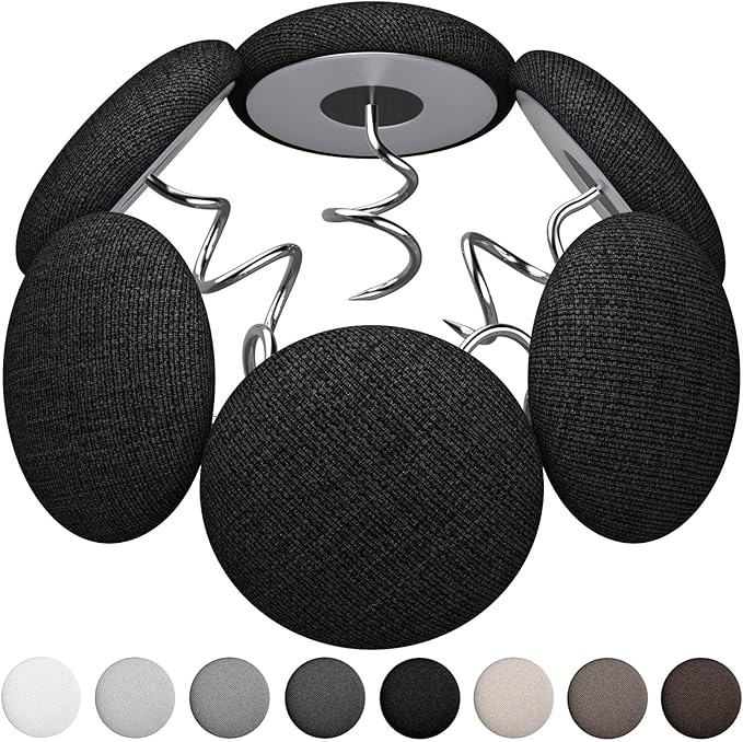 12 Colors Fabric Covered Button Twist Pins Dust Ruffle Pins- for Sofa，Upholstery，Armchair Caddies, Armrest Covers,Bed Skirts, Slipcovers, Headliners (Black, 24)