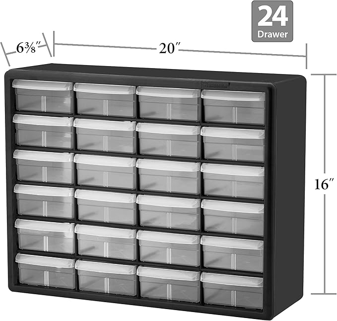 Akro-Mils Craft Storage Cabinets Bundle - 44 & 24 Drawer Organizers