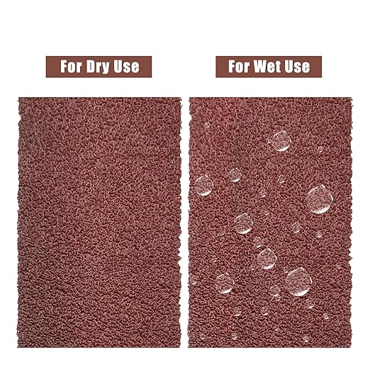 60 Grit Sandpaper Roll, 3 Inch x 49 Feet Emery Cloth Roll Aluminum Oxide Abrasive Paper Roll Continuous Sandpaper for Metalworking, Woodworker, Furniture Repair, Sanding Automotive Plumbing