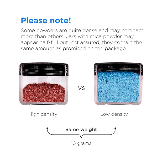 Rolio Premium Mica Powder - Twilight Silver (50G / 1.76oz) - 1 Jar of Silver Pigment Powder for Epoxy Resin, Dye, Soap Making, Nail Polish, Paint, Candle Making, Bath Bombs, Slime