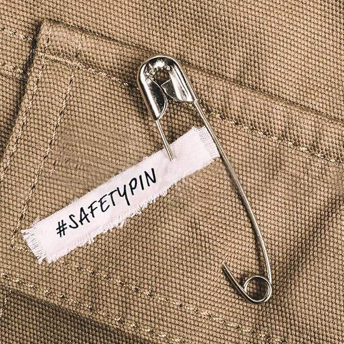 300 PCS Safety Pin,2.2Inch/54mm Safety Pins Bulk,Safety Pin, Small Safety Pins with a Convenient Box,Safety Pins for Clothes Home Office