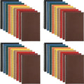 Yahenda 36 Pcs Spiral Notebook Bulk A5 Journal Lined 8.3'' x 5.5'' Writing Composition Paper Small Notepad Subject Notebook for Students Office Business Back to School Supplies (Multi Color)