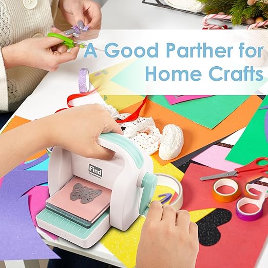 Mini Die Cutting Machine, 3 inch Embossing Machine for Scrapbooking,Cardmaking, 3 1/8" Feeding Slot
