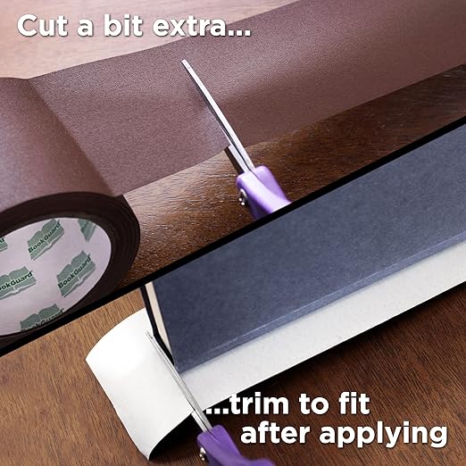 BookGuard 3 inch Premium Bookbinding Repair Cloth Tape, 15 Yard Roll, Brown