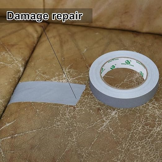 BOMEI PACK Grey Gaffer Tape, Matte Non-Reflective, 1inch x 30yds No Residue Hand Tear Self-Adhesive Gaffer Tape for Labeling, Cable, Stage, Photo Studio, Painters and Duct Repair, 1 Pack