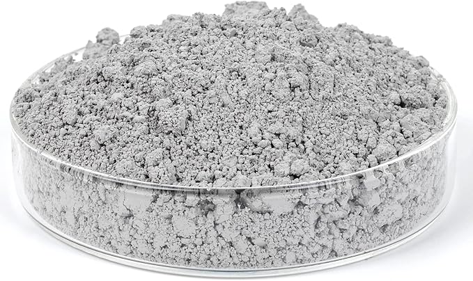 GOODTAKE Grey Iron Oxide Pigment Powder, Concrete Cement Dye Color for Pastel Tile Paint, Mortar, Grout (12 oz)