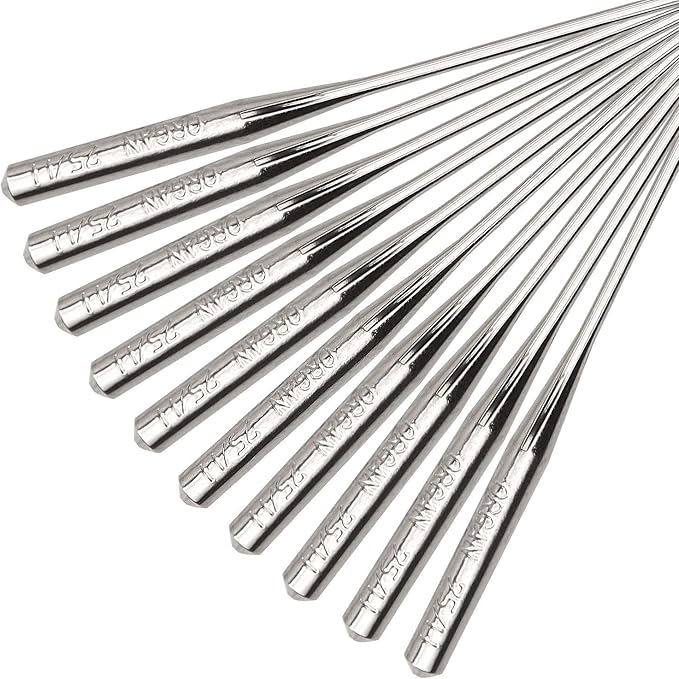 30 Pack Sewing Machine Needles Size 75/11 130/705H HAx1 Embroidery Sewing Needles for Brother Sewing Machine (3 Pack of 10 Needles)