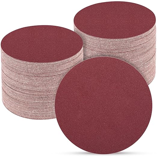 5 Inch 100 PCS Sanding Disc 240 Grit,Hook and Loop Sanding Discs for Random Orbital Sander