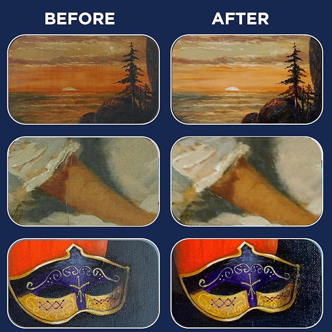 BLUEBIRD Signature Varnish for Acrylic Painting, Matt, 3.4 Fl Oz (100ML), Non-Yellowing, Non-Toxic, Anti-Crazing, Gloss Varnish for Pro Artists, Hobby Painters & Kids