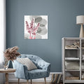 Empire Art Direct Frameless Free Floating Tempered Glass Panel Graphic Wall Art Ready to Hang, 24" x 24", Eucalyptus Bush 2