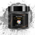 Silvery Mica Powder for Epoxy Resin，Natural Shimmer Mica Powder Used for Coloring car Spray Paint, Candles, soap, Eye Shadow, Lip Gloss, Nail Polish(50g/1.7oz)