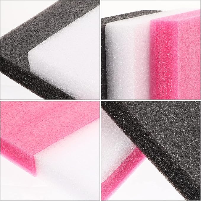 EXCEART 6Pcs Needle Felting Pad Pearl Cotton Foam Cushions for DIY Crafting Work Surface for Quilting and Felting Projects
