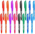 Hpmjz 16pcs Heat Erasable Pens for Fabric, Fabric Marking Pens Fabrics Markers No Ghost Lines, Disappearing Ink for Precise Marking for Quilting Sewing Embroidery DIY Dressmaking Fabrics Tailors Chalk