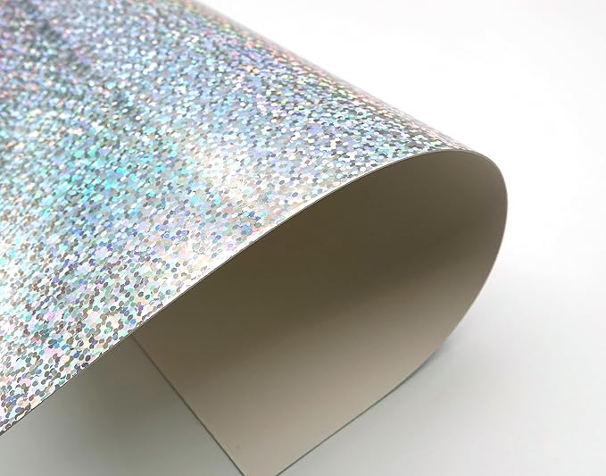 TGXRZX Metallic Cardstock Paper,holographic cardstock,Size 8"x 11"(250gsm),15PCS,Mirror Finish Gold Foil Board for Crafting,Invitations,and Decorations,Die Cut and Plotter,Card Making(Small round dot)