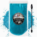 Turquoise Blue Mica Powder for Epoxy Resin 100g / 3.5oz. Sealed Bag Techarooz 2 Tone Resin Dye Color Pigment Powder for Lip Gloss, Nails, Colorant for Slime Bath Bombs Soap Making Polymer Clay