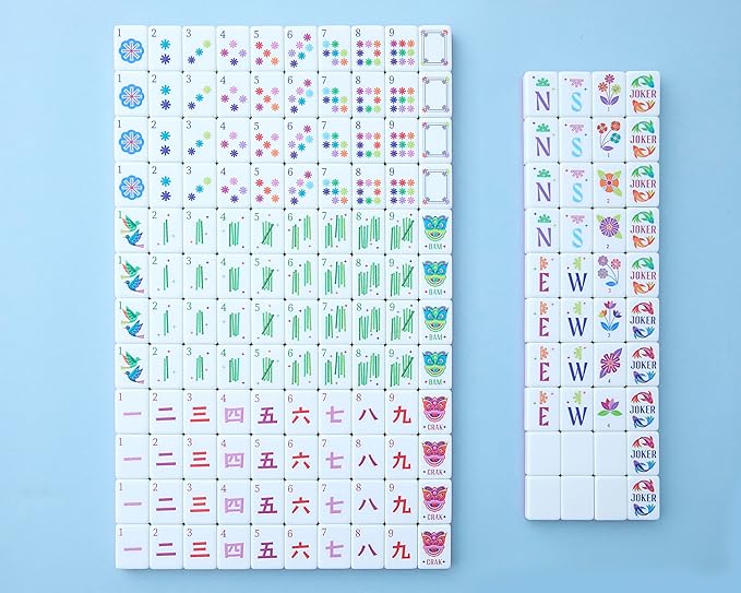 Kaleidoscope Mahjong Tile Set