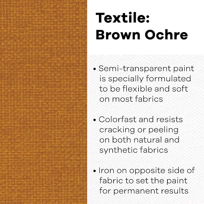 Textile Color Paint BRWN Ochre