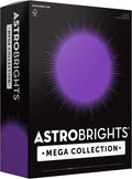 Astrobrights Mega Collection, Colored Paper, Ultra Purple, 625 Sheets, 24 lb/89 gsm, 8.5" x 11" - MORE SHEETS! (91691)