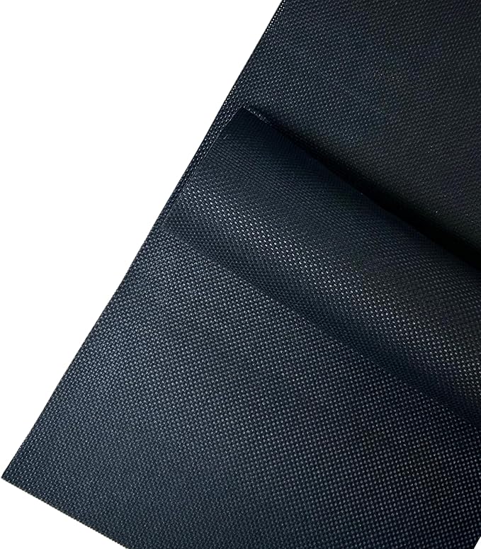 2 Sheets of Black 11 Count Aida Cloth – 21 x 21 Inch Pre-Cut Fabric Squares – Cross Stitch Fabric – 100% Cotton – Ideal for Needlework & Embroidery – The Knotty Unicorn