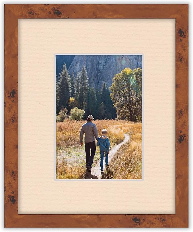 Pack of 25 Acid Free 11x14 Mats Bevel Cut for 8.5x11 Photos - Beige Precut Matboards With Backing Boards and Clear Photo Mat Bags For Pictures, Photos, Framing - 4-ply Thickness
