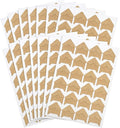 DERAYEE 12 Sheets/288 PCS Photo Corner Stickers, Self-Adhesive Photo Mounting Corners for Scrapbooking Photo Album Diary DIY Craft Paper