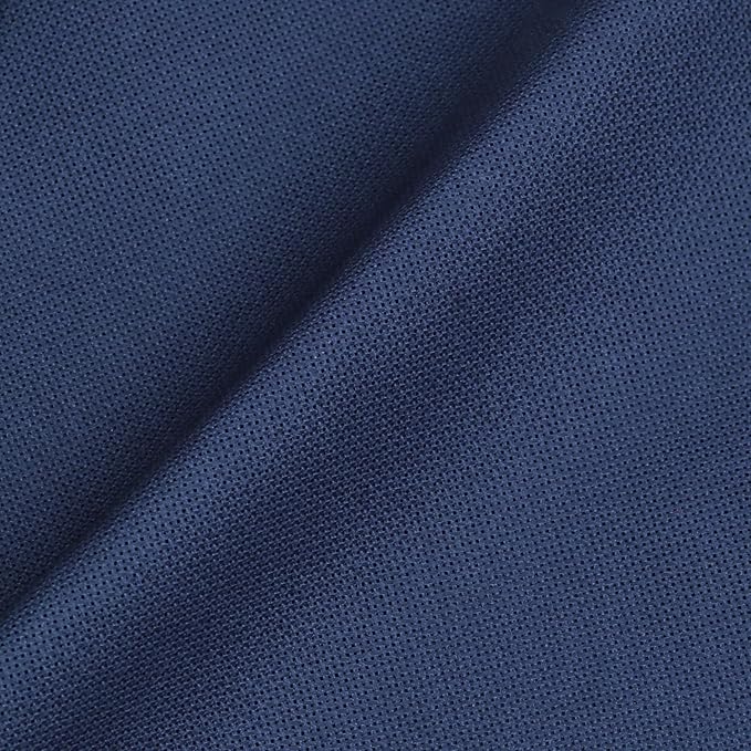 Aida Cloth 18 Count Cross Stitch Fabric,19×28inch (18CT,Navy)
