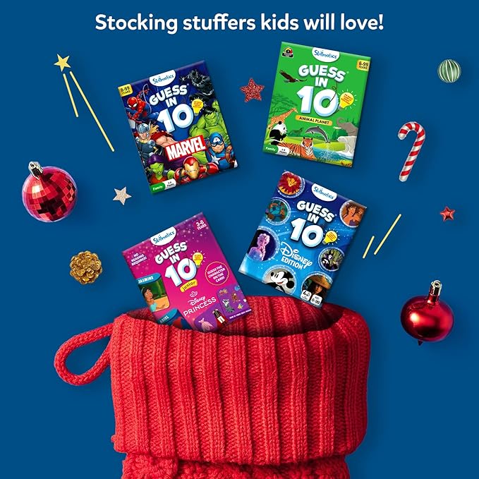 Skillmatics Guess in 10 Cities Around The World, Educational Travel Toys for Boys, Girls, and Kids Who Love Card Games, Board Games, Geography and History, Gifts for Ages 8, 9, 10 and Up