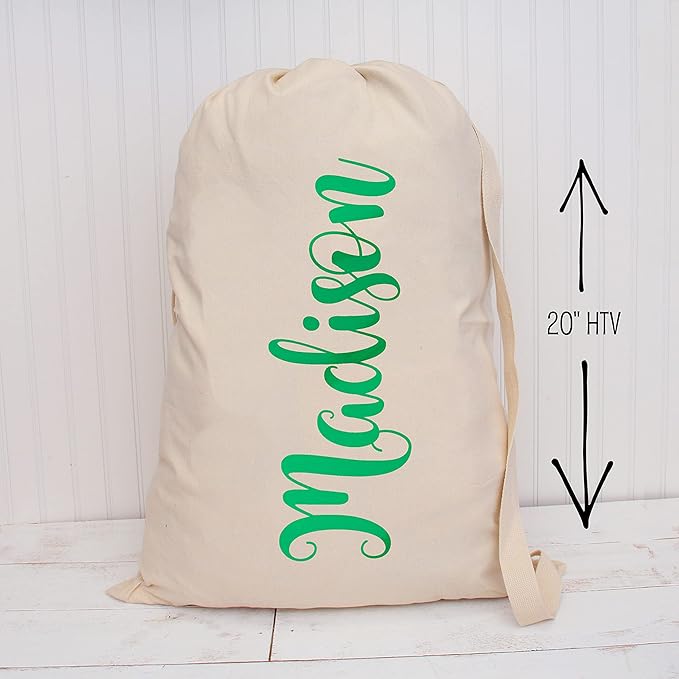 3 Yard x 20" Wide Roll Threadart Metallic Green Heat Transfer Vinyl Film | Compatible with Venture Explore and Maker, Silhouette Cameo, & Large Format Cutters