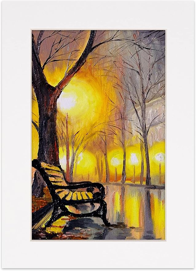 5.5x8.5 Mat for 8.5x11 Frame - Precut Mat Board Acid-Free White 5.5x8.5 Photo Matte For a 8.5x11 Picture Frame, Premium Matboard for Family Photos, Show Kits, Art, Picture Framing, Pack of 25 Mats