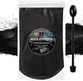 Charcoal Black Mica Powder for Epoxy Resin 100g / 3.5oz. Sealed Bag - TECHAROOZ 2 Tone Resin Dye Color Pigment Powder for Lip Gloss, Nails, Colorant for Slime Bath Bombs Soap Making & Polymer Clay